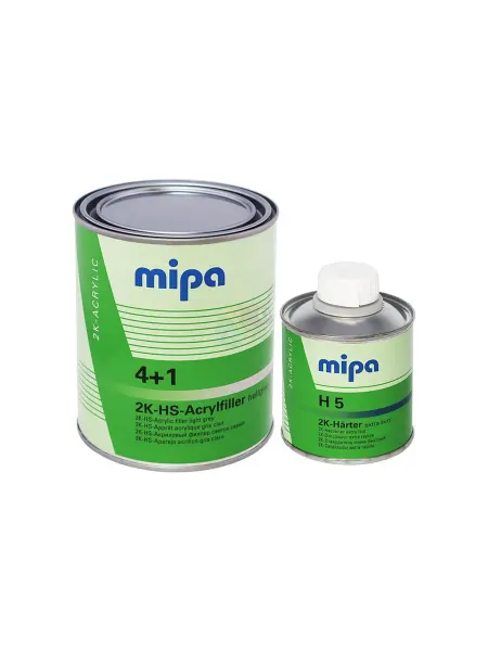 Mipa Грунт акриловый для авто 4+1 Acrylfiller HS 1 + 0,25 л