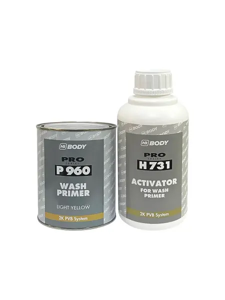 HB BODY Автомобильный кислотный грунт Body P960 Wash Primer 2 л