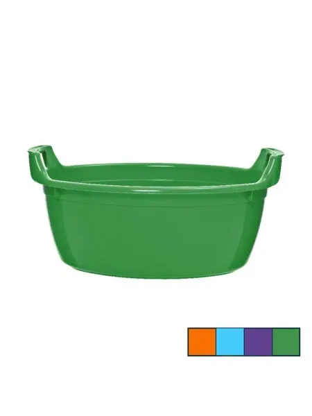 HoReCa PROFI Таз 16л пластик 49х36х22см с ручками Полимербыт (цвет микс)