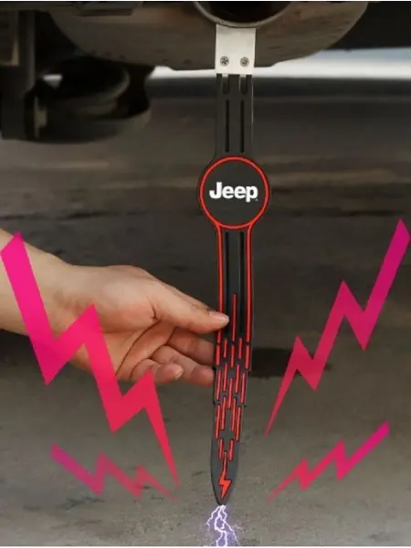 Без бренда. Автомобильный ремень статического электричества JEEP