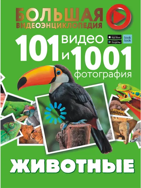 Издательство АСТ Животные. 101 видео и 1001 фотография