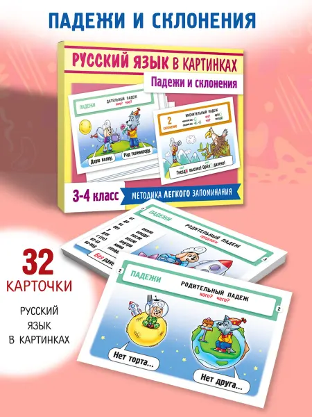 Hatber Правила русского языка-Падежи и склонения Начальная школа
