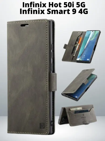 AksPhone Чехол на Infinix Hot 50i 5G книжка Infinix Smart 9 4G