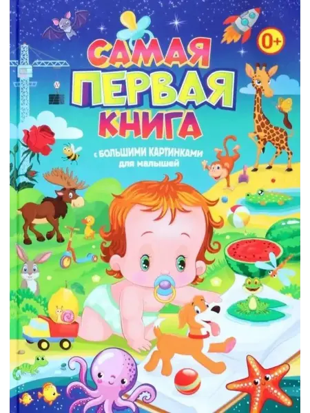 Владис Самая первая книга с большими картинками для малышей