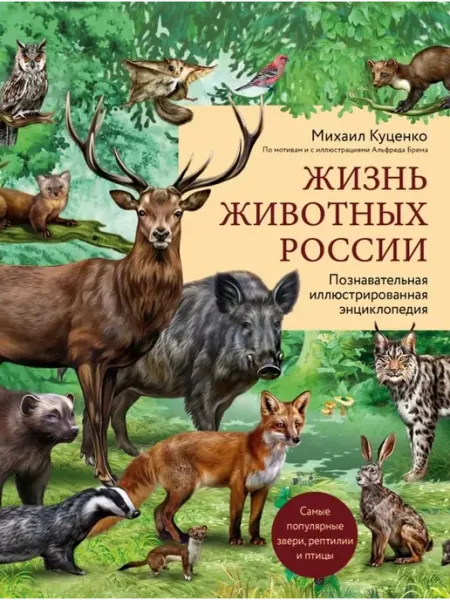 Эксмо Жизнь животных России. Иллюстрированная энциклопедия