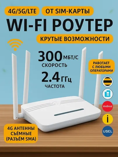 Wi-Fi-роутер,4G,5G, карманный, портативный, мини-роутер, точка доступа, от симкарты