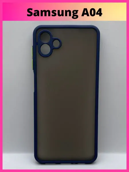 AksPhone Чехол для Samsung A04 4G матовый с защитой экрана