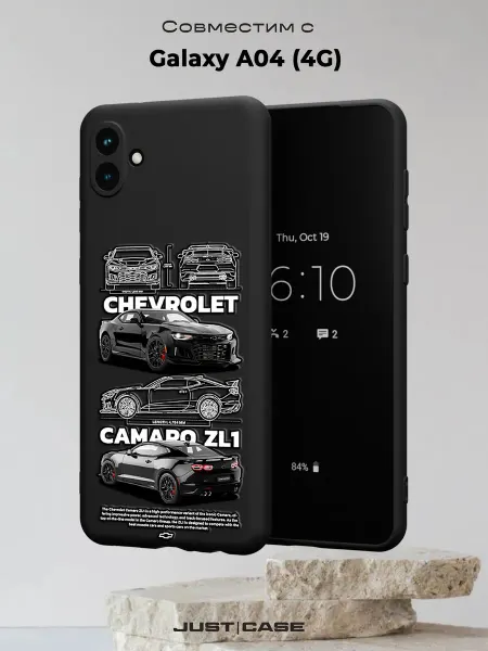 Принт-бутик Чехол на Samsung A04 4G с принтом Шевроле Камаро