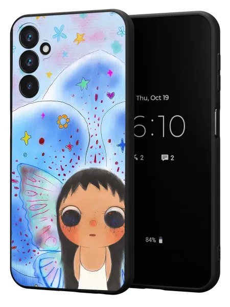 FACTORIA Чехол на Samsung A24 4G с принтом Ангел Y2K