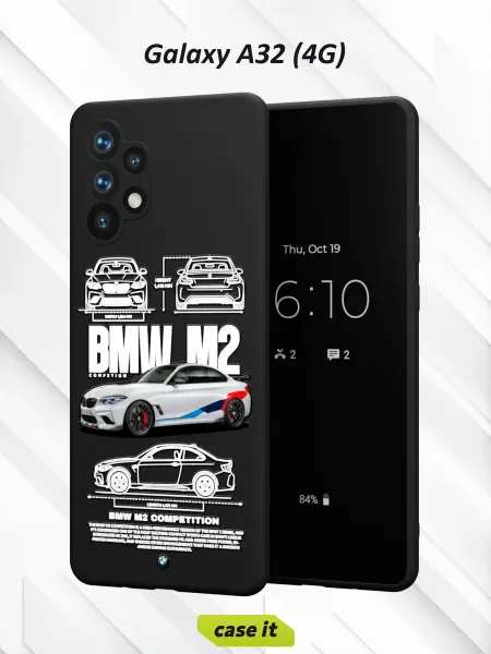 Case it Чехол на Samsung A32 4Gс принтом BMW M2