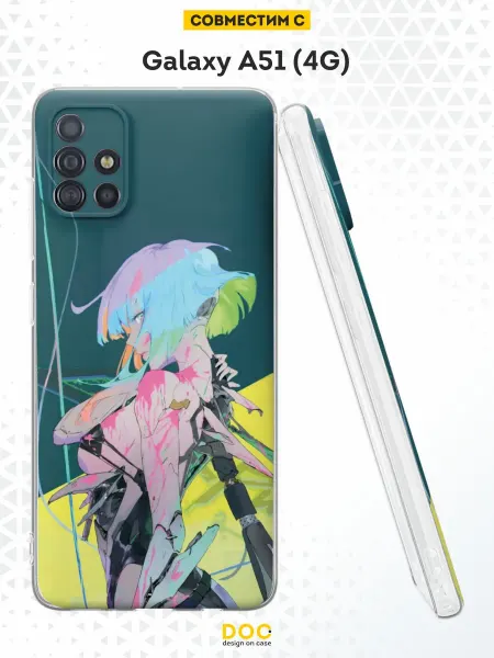 DesignOnCase Чехол на Samsung A51 4G с принтом Аниме