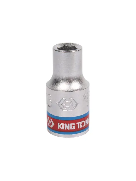 KING TONY Головка торцевая шестигранная 1 4DR 3 16 дюйма 4.8 мм