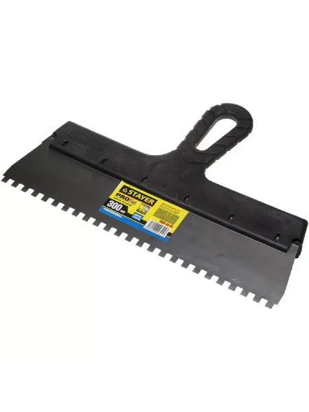 Stayer Фасадный зубчатый шпатель Inox-t 300мм (1009-30-06)