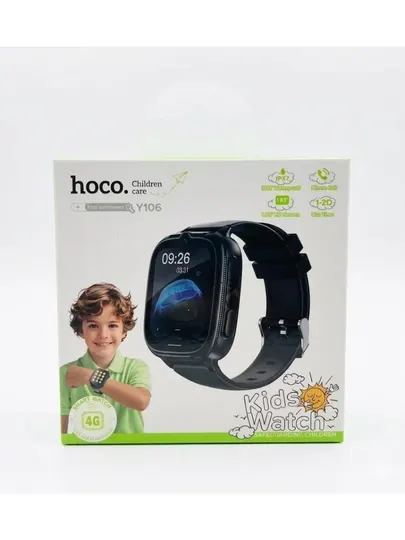 Детские умные часы Hoco Y106 Children Care, поддержка 4G, IPX7 водостойкие
