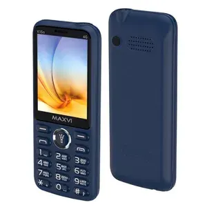Мобильный телефон Maxvi K15n 4G синий