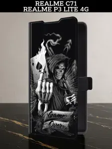 Чехол на Реалми С71/P3 Лайт 4G книжка
