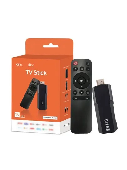 Smart TV приставка, 4K TVstick медиаплеер, WIFI интернет для ТВ, Stick Android