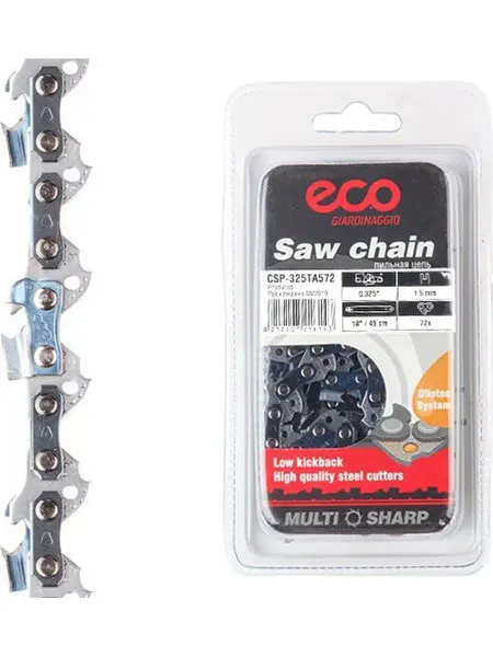Eco Цепь 45 см 18" 0.325" 1.5 мм 72 зв. 325TA (CSP-325TA572)