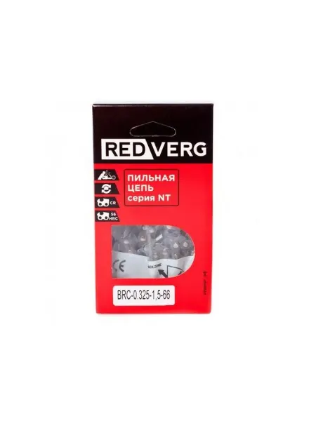 Нет бренда Цепь пильная RedVerg шаг 0,325 дюйма 1.5мм 66 звеньев