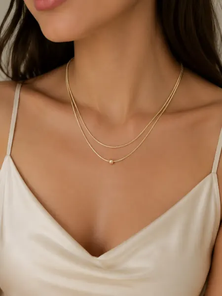 4smile Цепочка на шею бижутерия