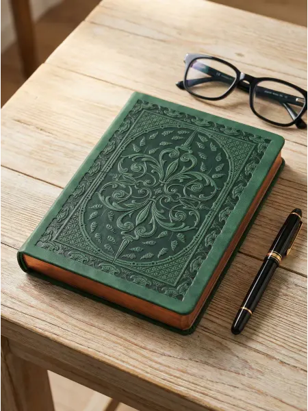 Victoria's Journals Ежедневник кожаный недатированный А5 Heritage в линейку