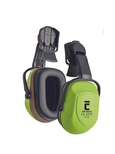 Наушники с креплением на каску CIRON Hi-Viz HV, цвет желтый