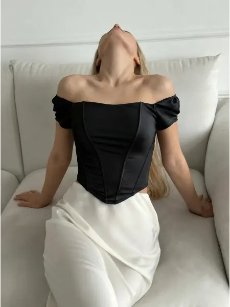 Bel'corset Топ корсет вечерний утягивающий на молнии