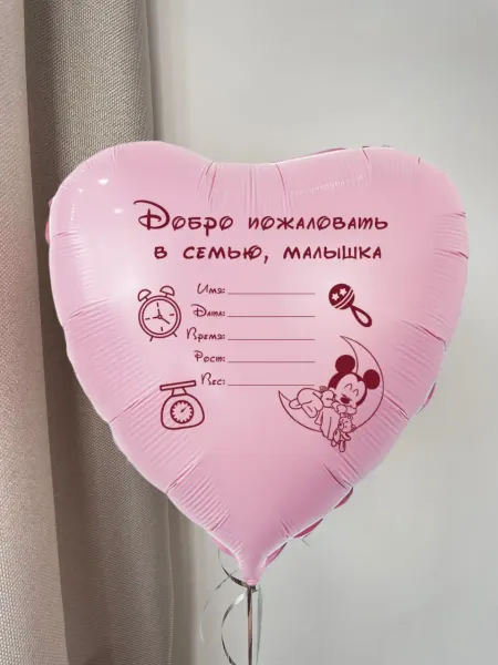 Мосшар Воздушный шар на выписку дочки