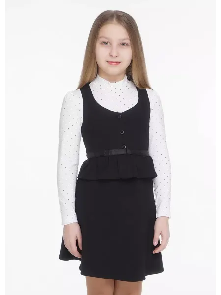CLEVER WEAR Жилет детский в школу с застежкой
