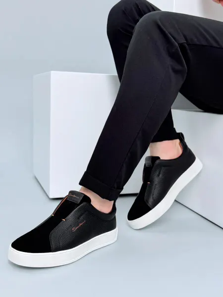 TOPSNEAKERS Кеды осенние Santoni кроссовки повседневные школьные сантони