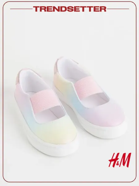 H&M Балетки детские слипоны кеды без шнурков