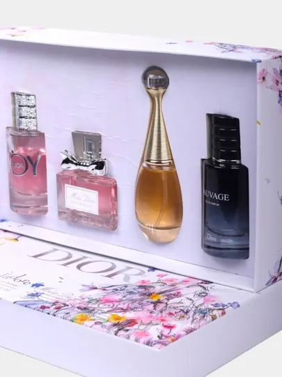 DIOR, подарочный набор с чудесным ароматом, 4x30 мл