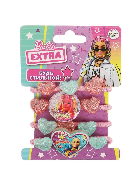 Valia Shop Барби резинка сердечки