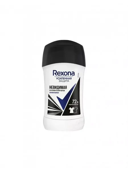 Rexona Антиперспирант - карандаш Невидимая на черном и белом 40мл