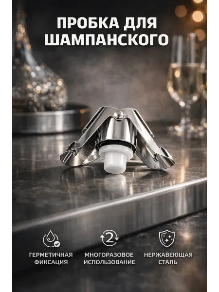 BrightNest Пробка для шампанского алкогольного аксессуары для напитков
