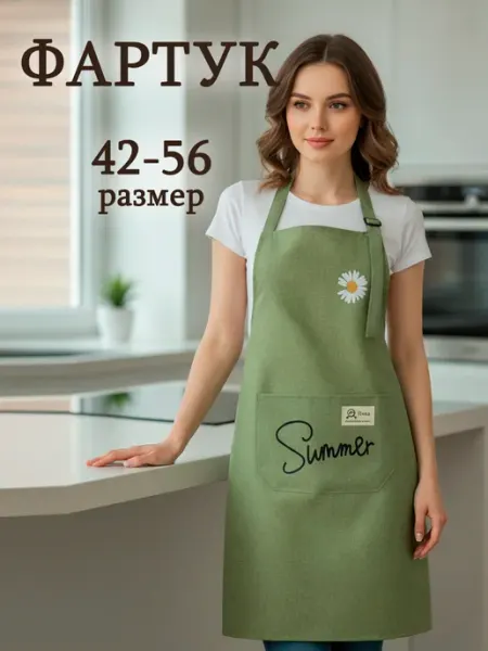 EZGOTEX Фартук кухонный женский