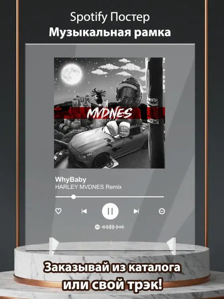 Arthata-Spotify постер Спотифай WhyBaby HARLEY MVDNES Remix