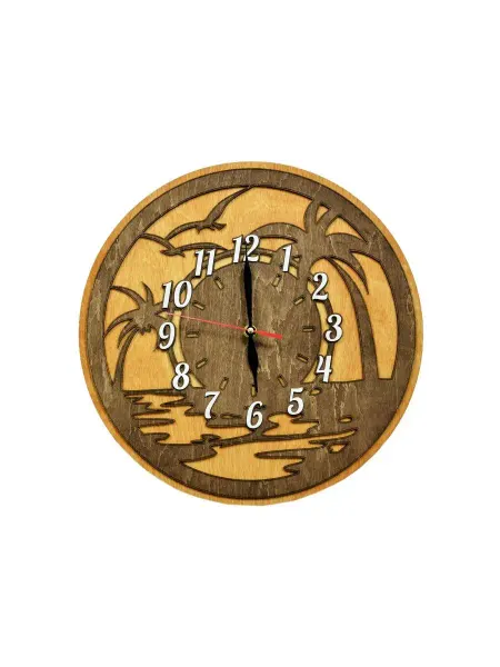 ARCLOCK Часы настенные интерьерные бесшумные деревянные