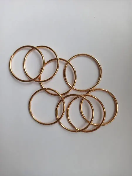 Jane's knots Металлические кольца для рукоделия 5 см 8 шт