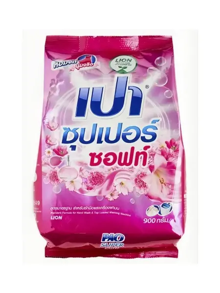 LION Thailand Стиральный порошок Pao для мягкости белья, 1.8 кг