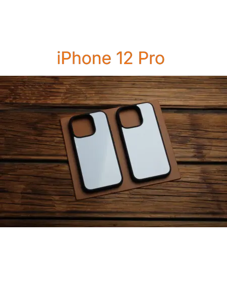 Solid brass Urals Набор заготовки чехол для iPhone 12 Pro - 2 шт