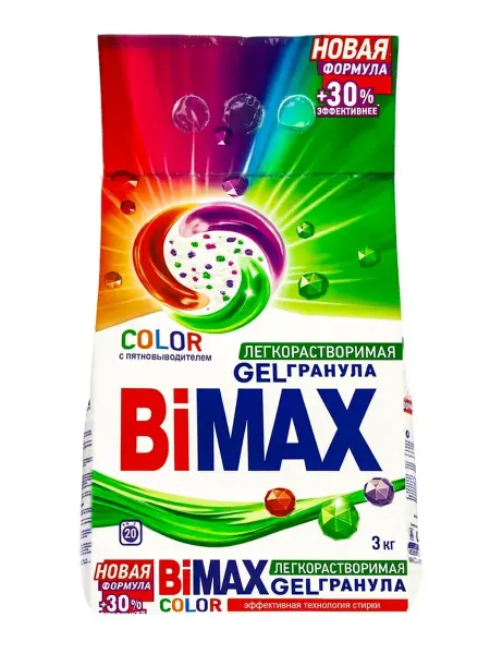 BIMAX Стиральный порошок Color 3кг 932-1
