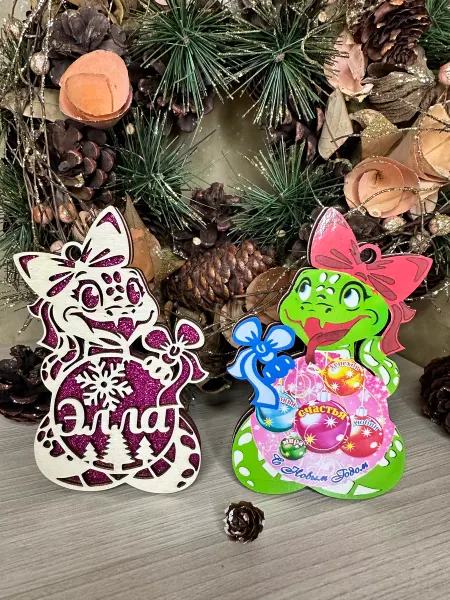 Новогоднее настроение Елочное украшение Элла
