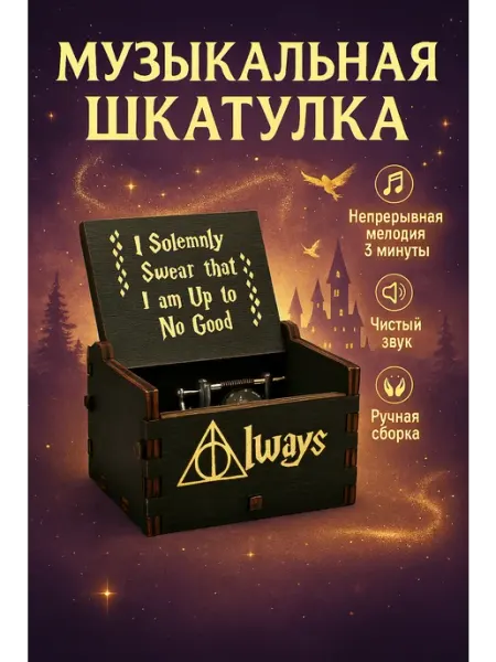 Музыкальная шкатулка Гарри Поттер