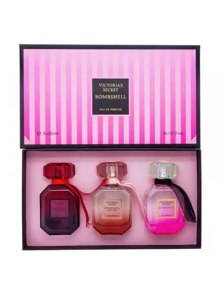 Набор духов Парфюмерный набор Victoria's Secret Bombshell 3x30