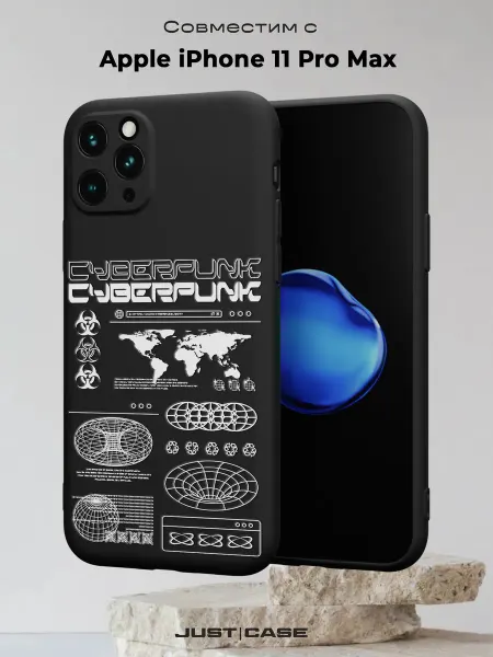 Принт-бутик Чехол на iPhone 11 Pro Max с принтом CYBERPUNK