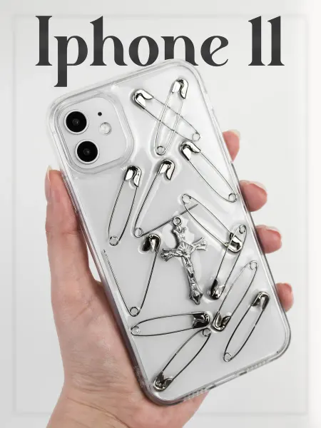 TiA MaX Чехол на iPhone 11 с булавками