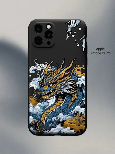 PANCASE Чехол на iPhone 11 Pro с драконом