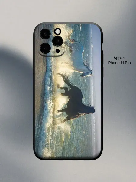PANCASE Чехол на iPhone 11 Pro с лошадью
