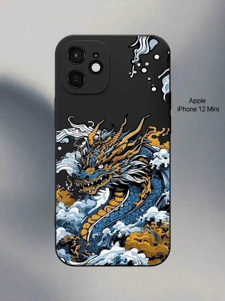 PANCASE Чехол на iPhone 12 Mini с драконом